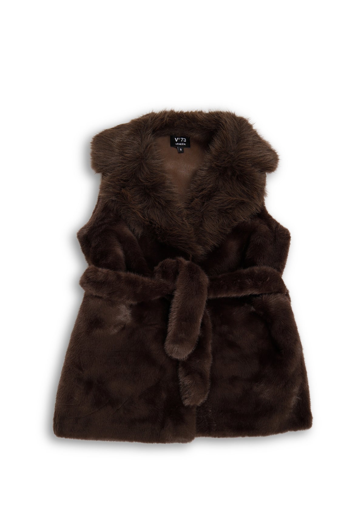 GILET PRINCESS - MARRONE