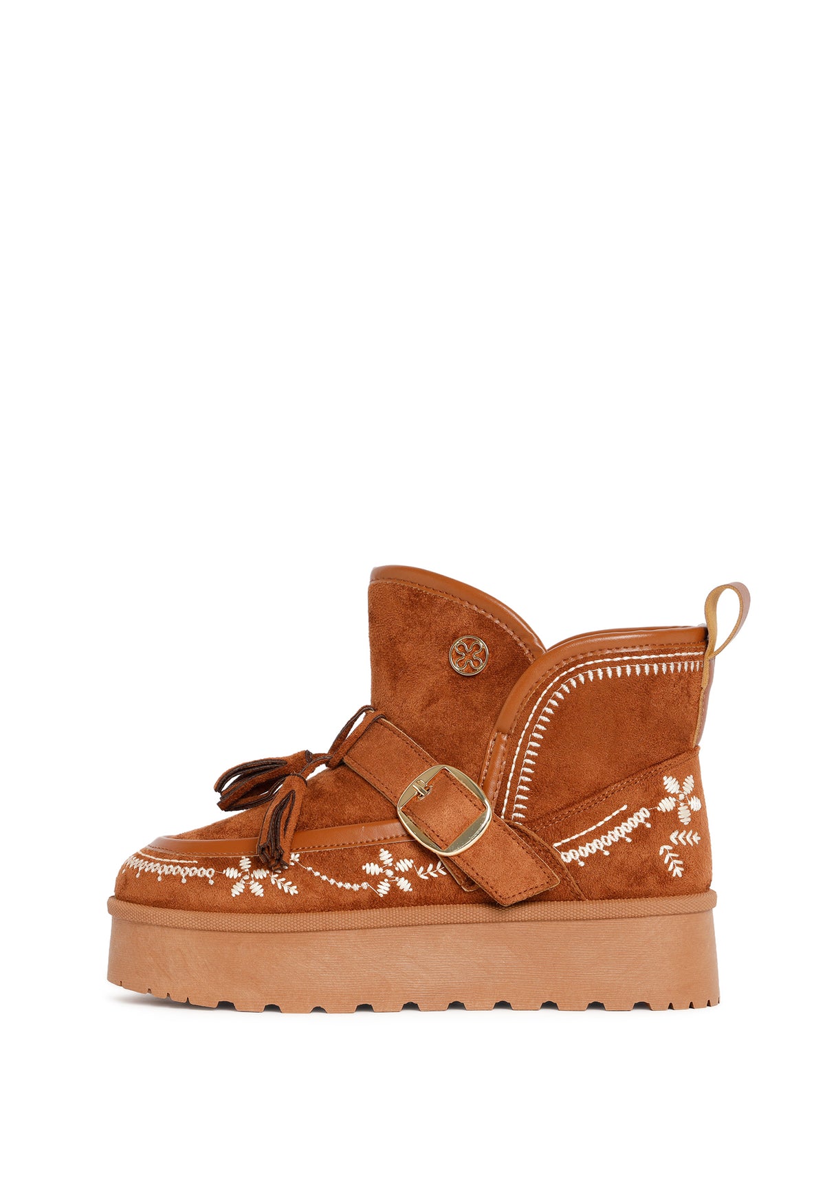 TRONCHETTO MORGANITE BOOT - CUOIO